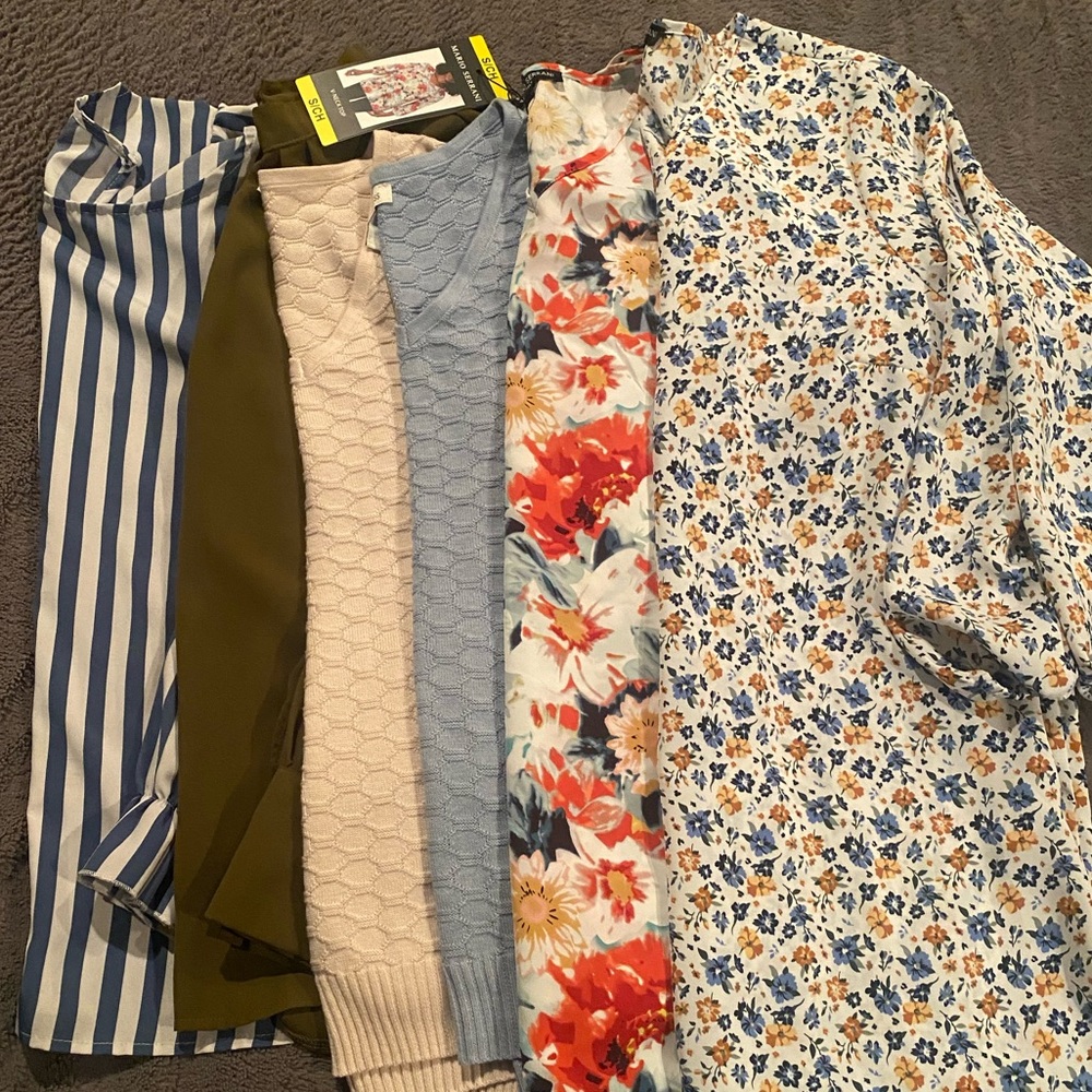 Floral and Striped Blouse Collection